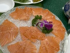 三文鱼刺身-盛港湾海鲜食府(黄沙店)