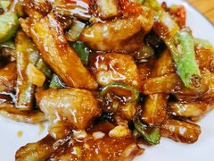 肉段烧茄子-聚贤莊