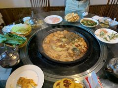-姥家大锅台水库渔家
