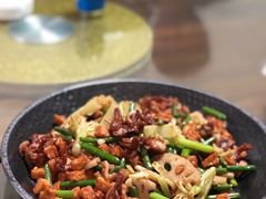 脆骨海鲜豆腐锅-李东农庄(中南百草园地标店)