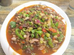 -歹歹的加个面过油肉拌面