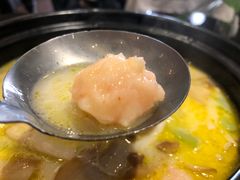 丝瓜鲜菌煮虾滑-天和晟烤鸭店(玉泉西街店)