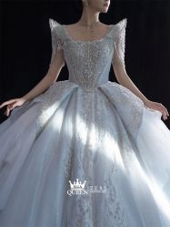点击看大图 -艾拉·女王婚纱礼服馆