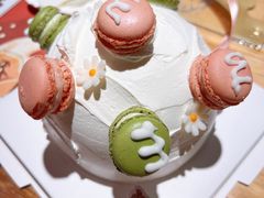 Mini马卡龙蛋糕-橙呦·私人定制生日蛋糕