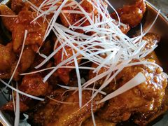 韩式辣子鸡-MI WU FACTORY米屋美食工厂餐厅(绿地店)