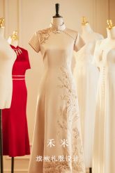 -禾米旗袍妈妈装礼服定制(嘉业国贸店)
