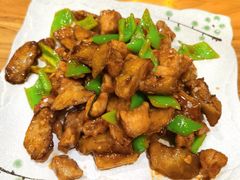 肉段烧茄子-小俩口烧烤东北菜(双井店)