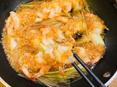 蒜香水晶虾-炊烟小炒黄牛肉(中心印象城店)