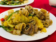 酸菜炒鱼肠-蛇口康乐快餐鱼仔档(翠苑小区店)