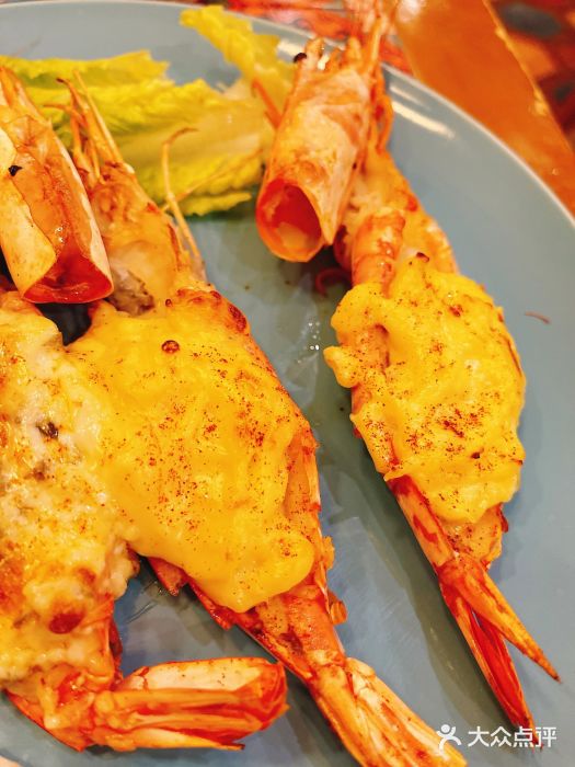 彼德西餐厅(成都大悦城店)榴莲芝士焗阿根廷红虾图片