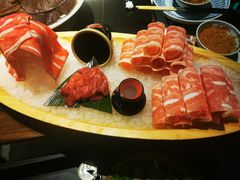 牛羊拼盘-大隐·成都火锅Bistro(合生麒麟新天地店)