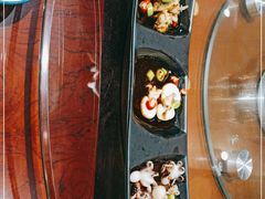 -东来菜馆•手抓海鲜家常菜•海鲜锅贴(鸽子窝店)