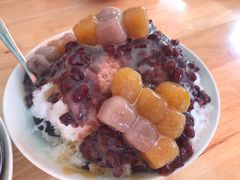 红豆芋泥牛奶冰-渡船头海之冰