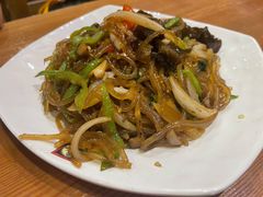 炒杂菜-喇喇排骨火锅·传统韩式脊骨汤(望京西园总店)