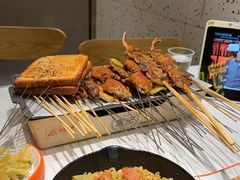 -宝记烧烤·碳锅羊肉·羊蝎子火锅·夜食社(文体路创始店)