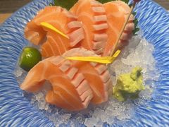 三文鱼腩刺身-炙柒Sekinana·精致日料(合生汇店)
