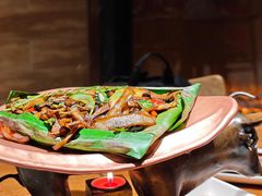 包烧野生牛肝菌-云海肴·汽锅鸡·云南菜(高德置地店)