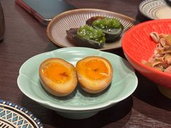 金牌清烟熏蛋-雲和面馆YUNHENOODLE(长乐路店)