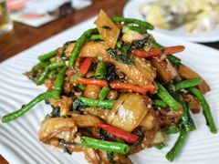 紫苏炒茄子豆角-凤厨顺德水乡凤味馆(大良锦龙路店)