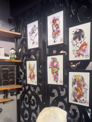 -刺客纹画·纹身·洗纹身.穿孔饰品
