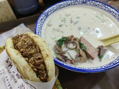 羊杂汤-穆得·老周家牛肉烧饼(普利街店)