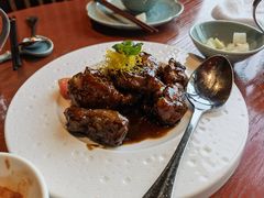 镇江香醋嫩仔排-镇江苏宁万豪酒店-苏筵中餐厅