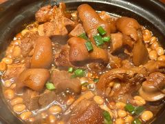 黄豆焖猪脚-绿茶餐厅(朝阳大悦城店)