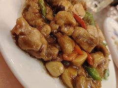 草菇鸡丁-烤肉宛饭庄(南礼士路店)