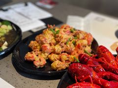 咸蛋黄焗虾球-一棠龙虾(徐家汇城开YOYO店)