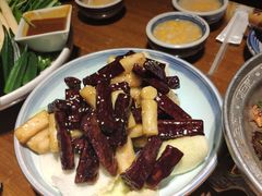 拔丝紫薯山药-95号酱骨·一块豆腐(展春园西路店)
