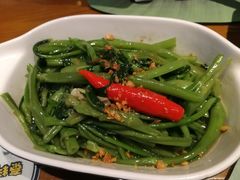 秘制虾酱炒空心菜-帕蓝·暹罗料理(曲阳店)