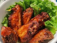 黑白芝麻鸡翅-Lets burger非常汉堡·环球风味(蓝色港湾店)