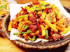 香辣排骨虾-嘎嘎鸭脑壳(金沙店)