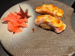 三文鱼焦糖寿司-蟹犇前•帝王蟹雪蟹(陆家嘴店)
