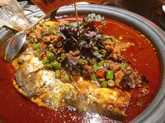 -探鱼·鲜青椒爽麻烤鱼(广州欣荣广场店)