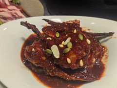 -草家酱蟹炭火烤肉店(珲春南路一店)
