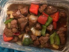 铁板黑椒牛肉-旺角茶餐厅
