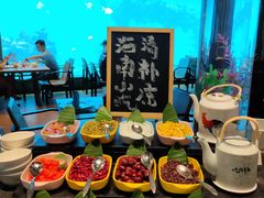 -海棠湾洲际-涛·海底餐厅·美人鱼·自助餐·海底隧道