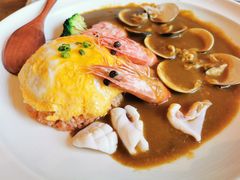 海鲜咖喱蛋包饭-鹤菊怀石料理(江北店)