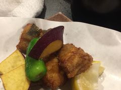 炸河豚-玄品河豚(那覇國際通里之関)