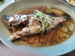 葱姜豉油海石斑-环球港凯悦 · 享悦中餐厅