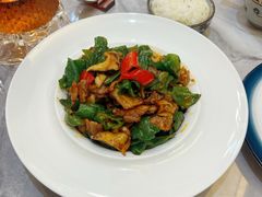 螺丝椒花肉炒鲍螺-君霖海鲜私房菜(春柳店)