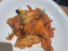 青岛抓烹虾段-山东宾馆·齐鲁苑餐厅