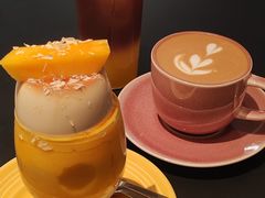 茉莉玄米茶芒果布丁杯-SorSod 咖啡&食堂