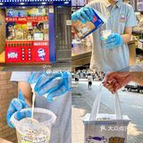 在北京路喝完这桶1L大的豆沙牛乳晚饭不用吃了