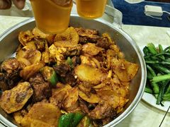 -尕有炕锅烤羊肉