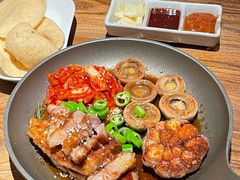 意式鳀鱼酱碳烤黑猪肉-TAIFORKS 大福食堂·山葵烤肉料理·拌饭(宝安店)