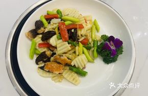 Morel Mushroom Stir-Fried Shrimp Paste