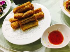 芋香酥卷-添福来墨鱼饺子 · 海鲜东北菜(大连星海·黄浦路店)