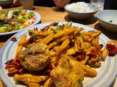 干煸藕丝-静一餐厅·湖北菜(前门创始店)